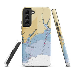 Cedar Marina (Bridgeport, CT) NOAA Chart Samsung Phone Case