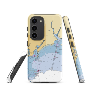 Cedar Marina (Bridgeport, CT) NOAA Chart Samsung Phone Case