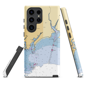 Cedar Marina (Bridgeport, CT) NOAA Chart Samsung Phone Case