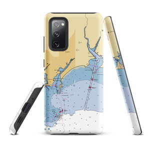 Cedar Marina (Bridgeport, CT) NOAA Chart Samsung Phone Case