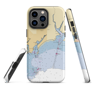 Cedar Marina (Bridgeport, CT) NOAA Chart  Tough iPhone Case