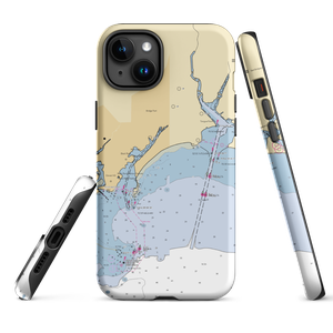 Cedar Marina (Bridgeport, CT) NOAA Chart  Tough iPhone Case