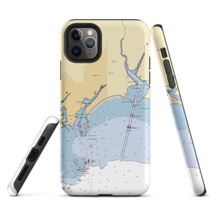 Cedar Marina (Bridgeport, CT) NOAA Chart  Tough iPhone Case