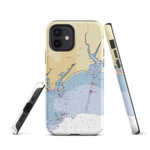 Cedar Marina (Bridgeport, CT) NOAA Chart  Tough iPhone Case