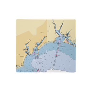 Cedar Marina (Bridgeport, CT) NOAA Chart  Gaming Mouse Pad