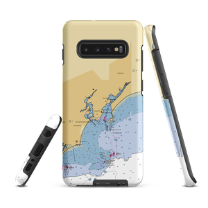 Captain's Cove Seaport (Bridgeport, CT) NOAA Chart Samsung Phone Case