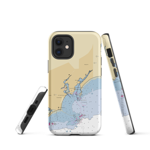 Captain's Cove Seaport (Bridgeport, CT) NOAA Chart  Tough iPhone Case