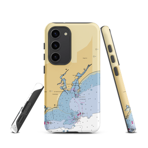 Bridgeport Town Moorings (Bridgeport, CT) NOAA Chart Samsung Phone Case