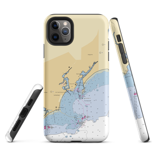 Black Rock Yacht Club (Bridgeport, CT) NOAA Chart  Tough iPhone Case