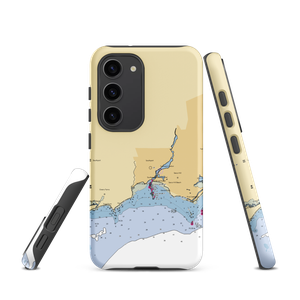 Pequot Yacht Club (Southport, CT) NOAA Chart Samsung Phone Case