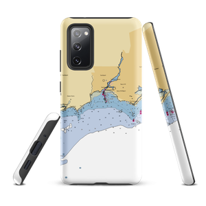 Ye Yacht Yard (Southport, CT) NOAA Chart Samsung Phone Case