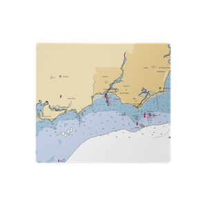 Ye Yacht Yard (Southport, CT) NOAA Chart  Gaming Mouse Pad