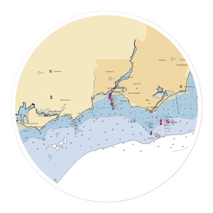 Ye Yacht Yard (Southport, CT) NOAA Chart Sticker