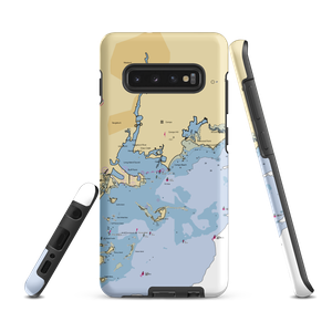 Ned Dimes Marina (Westport, CT) NOAA Chart Samsung Phone Case