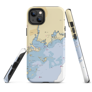 Ned Dimes Marina (Westport, CT) NOAA Chart  Tough iPhone Case