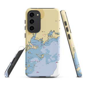 Compo Yacht Basin (Westport, CT) NOAA Chart Samsung Phone Case