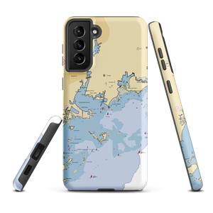 Compo Yacht Basin (Westport, CT) NOAA Chart Samsung Phone Case