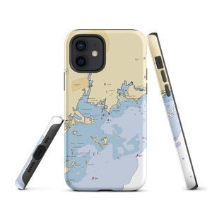 Compo Yacht Basin (Westport, CT) NOAA Chart  Tough iPhone Case