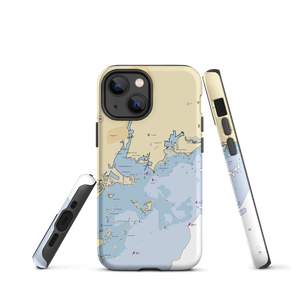 Compo Yacht Basin (Westport, CT) NOAA Chart  Tough iPhone Case