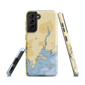 Mill Pond Farms Marina (Westport, CT) NOAA Chart Samsung Phone Case