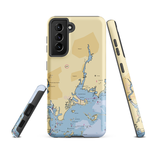 Mill Pond Farms Marina (Westport, CT) NOAA Chart Samsung Phone Case