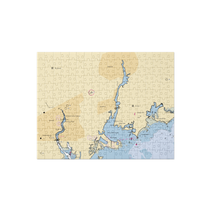 Mill Pond Farms Marina (Westport, CT) NOAA Chart Jigsaw Puzzle