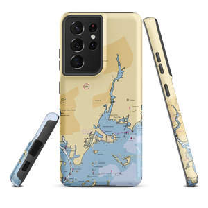 Bridgebrook Marina (Westport, CT) NOAA Chart Samsung Phone Case