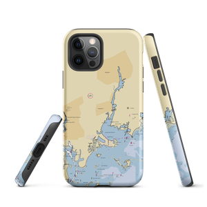 Bridgebrook Marina (Westport, CT) NOAA Chart  Tough iPhone Case