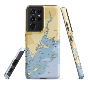 Cedar Point Yacht Club Inc (Norwalk, CT) NOAA Chart Samsung Phone Case