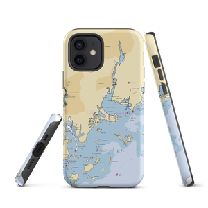 Cedar Point Yacht Club Inc (Norwalk, CT) NOAA Chart  Tough iPhone Case