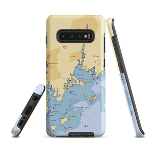 Saugatuck Harbor Yacht Club (Norwalk, CT) NOAA Chart Samsung Phone Case