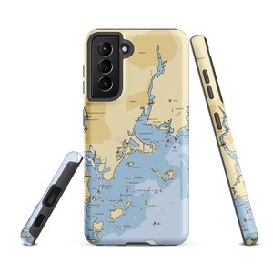 Saugatuck Harbor Yacht Club (Norwalk, CT) NOAA Chart Samsung Phone Case