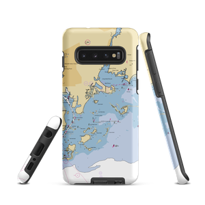 Sprite Island Yacht Club (Norwalk, CT) NOAA Chart Samsung Phone Case