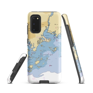 Sprite Island Yacht Club (Norwalk, CT) NOAA Chart Samsung Phone Case