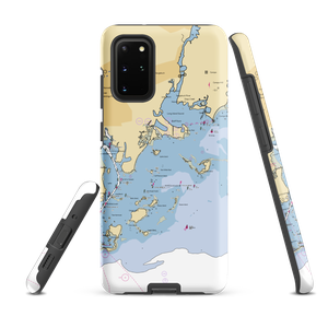 Sprite Island Yacht Club (Norwalk, CT) NOAA Chart Samsung Phone Case