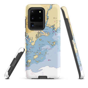 Sprite Island Yacht Club (Norwalk, CT) NOAA Chart Samsung Phone Case