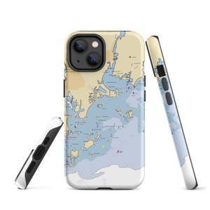 Sprite Island Yacht Club (Norwalk, CT) NOAA Chart  Tough iPhone Case