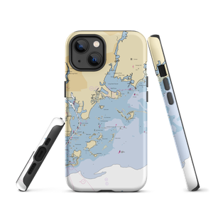 Sprite Island Yacht Club (Norwalk, CT) NOAA Chart  Tough iPhone Case