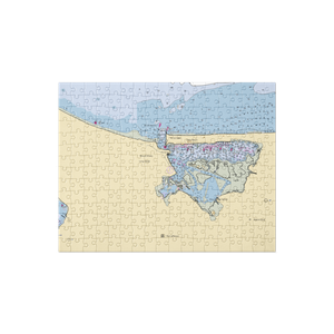 Ralph's Fishing Station, Inc (Lake Grove, NY) NOAA Chart Jigsaw Puzzle