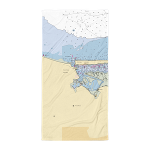 Ralph's Fishing Station, Inc (Lake Grove, NY) NOAA Chart Towel