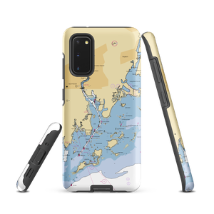 Norwalk Cove Marina (Norwalk, CT) NOAA Chart Samsung Phone Case