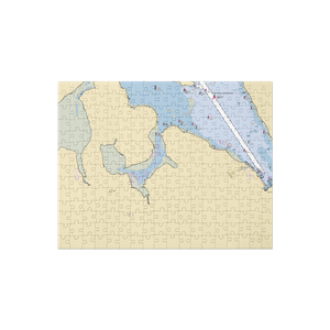 Setauket Harbor Marina (Saint James, NY) NOAA Chart Jigsaw Puzzle