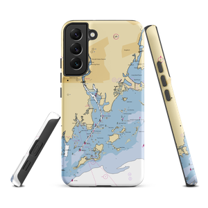 Bloom Bros. Marina (Norwalk, CT) NOAA Chart Samsung Phone Case