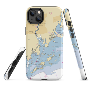 Bloom Bros. Marina (Norwalk, CT) NOAA Chart  Tough iPhone Case