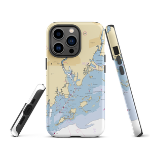 Bloom Bros. Marina (Norwalk, CT) NOAA Chart  Tough iPhone Case