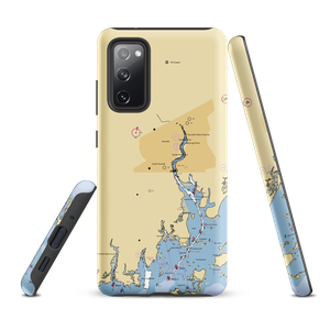 Saint Ann Club (Norwalk, CT) NOAA Chart Samsung Phone Case