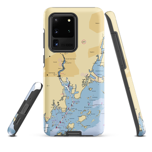 Norwalk Transient Moorings (Norwalk, CT) NOAA Chart Samsung Phone Case