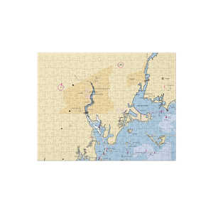 Norwalk Transient Moorings (Norwalk, CT) NOAA Chart Jigsaw Puzzle