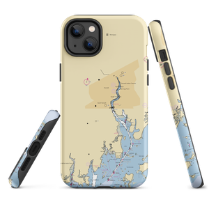 Norwalk Seaport Association (Norwalk, CT) NOAA Chart  Tough iPhone Case