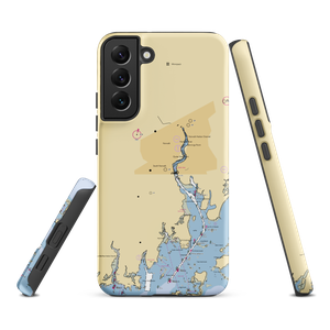 Coastwise Marine (Norwalk, CT) NOAA Chart Samsung Phone Case